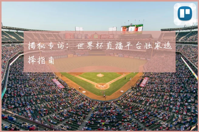 揭秘专访：世界杯直播平台独家选择指南